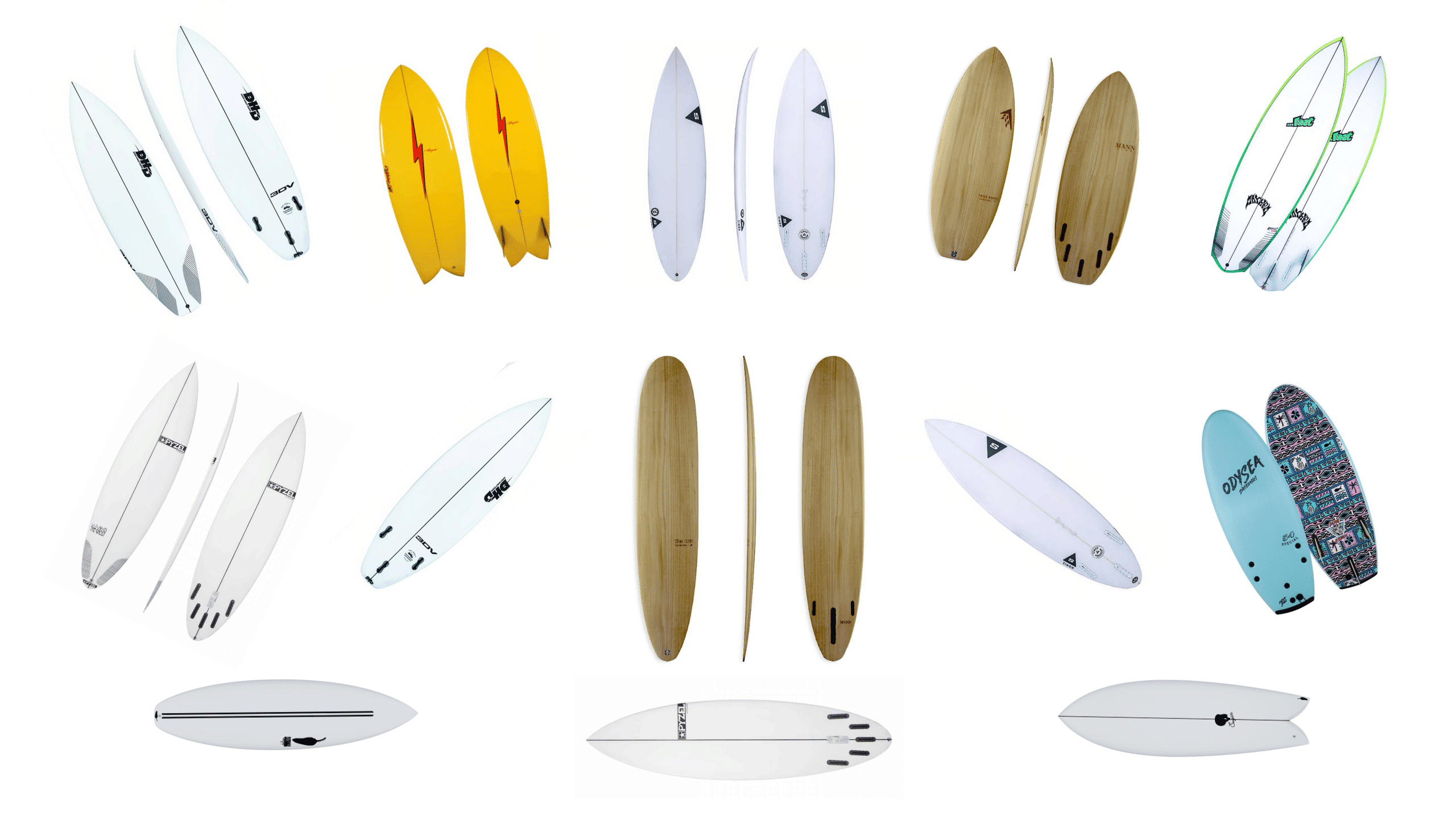 Daily 7'6 Soft-Top Surfboard with Removable Fins
