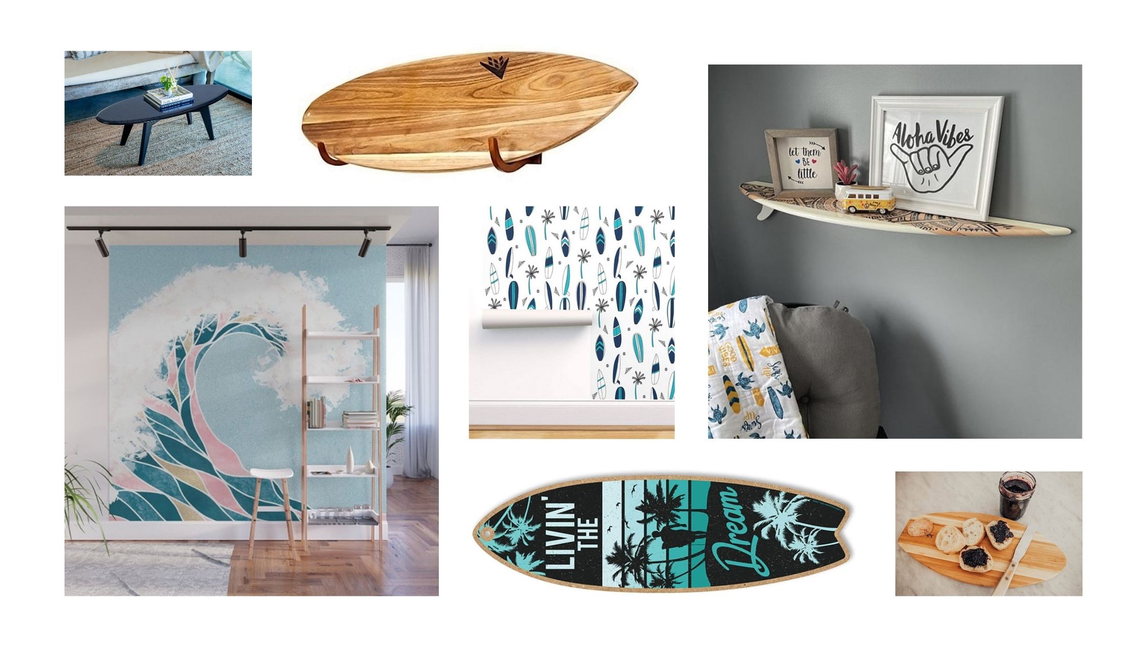 Chill Wood Living Room Pad Surfer