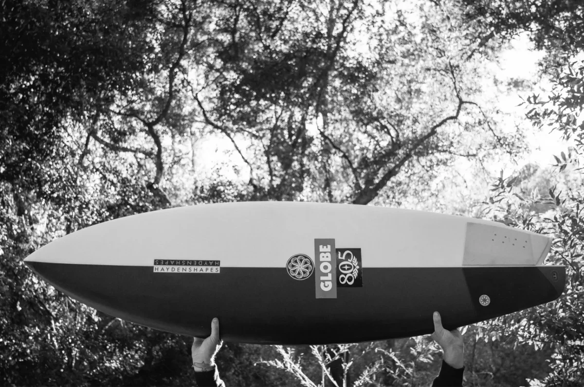 Haydenshapes Grisc asymmetric surfboard