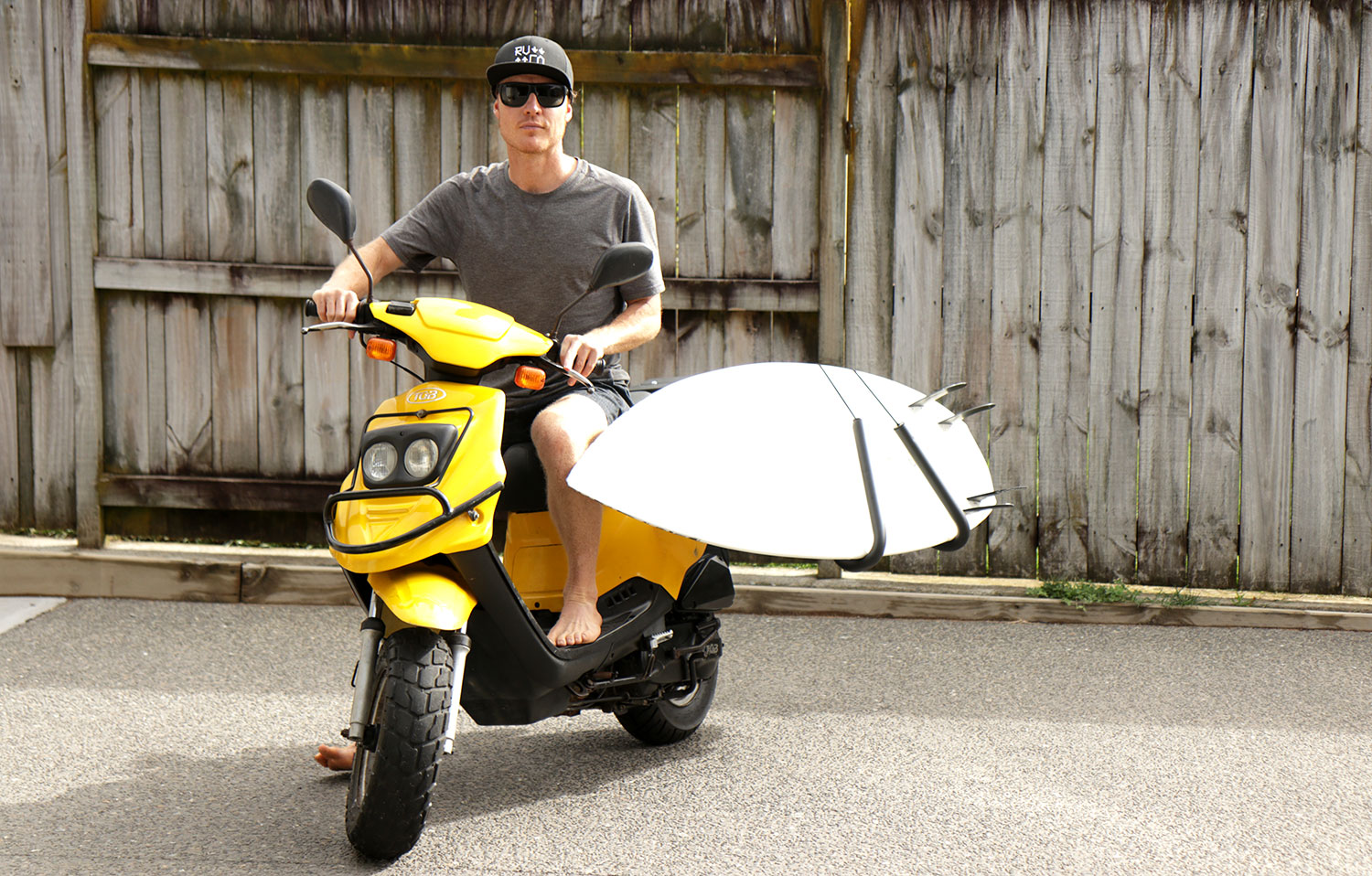 Far King Moped Surfboard Racks