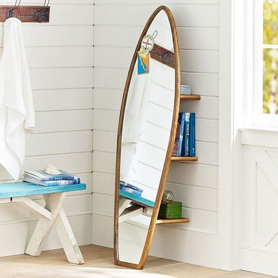 Surfboard mirrow