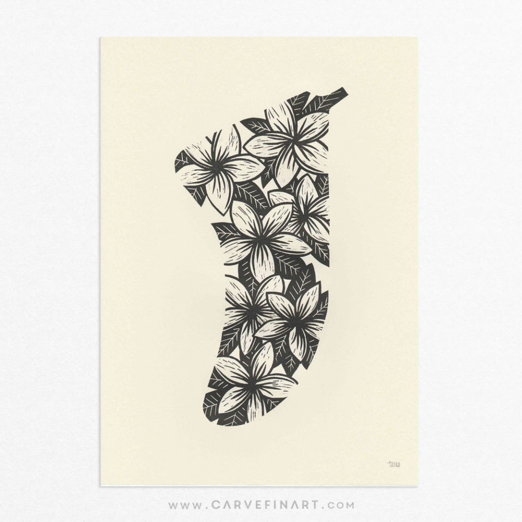 CarveFinArt FrangipaniFlowersFin 1070x1070