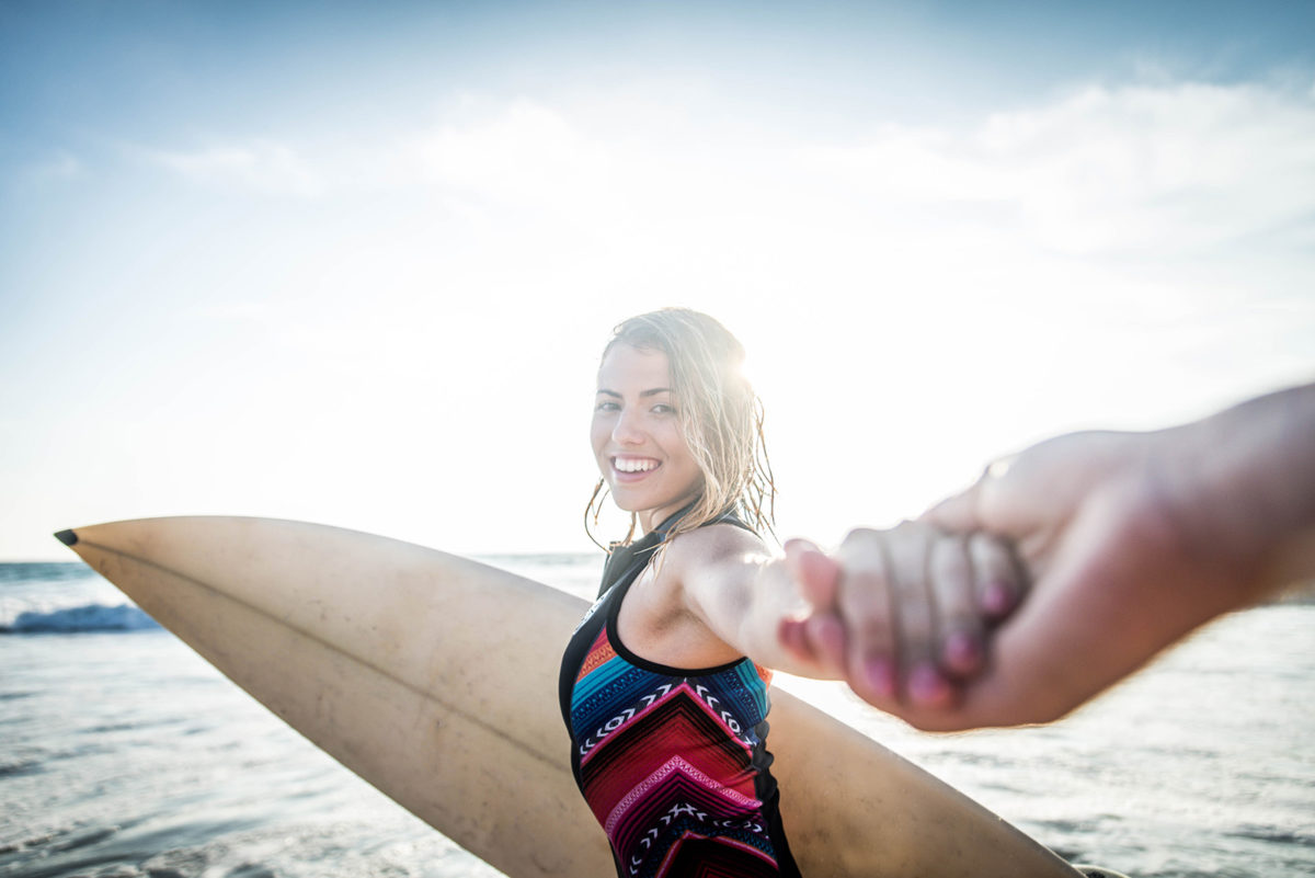 Surf girl