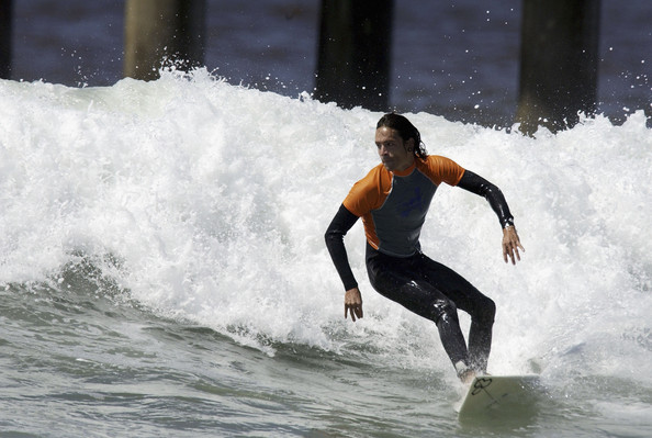 Brandon Boyd surfing