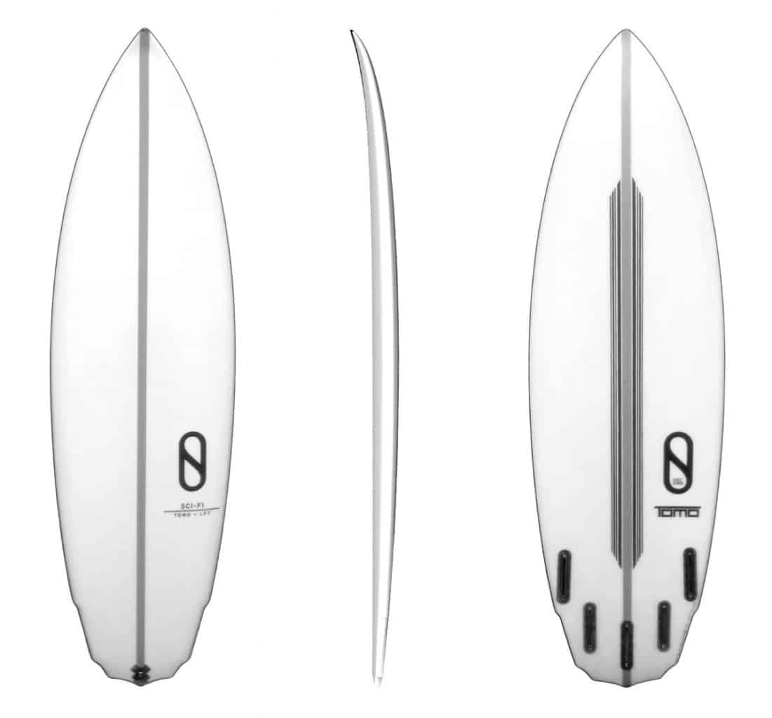 Slater design sci fi surfboard