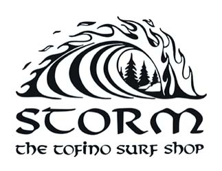Storm surf shop logo