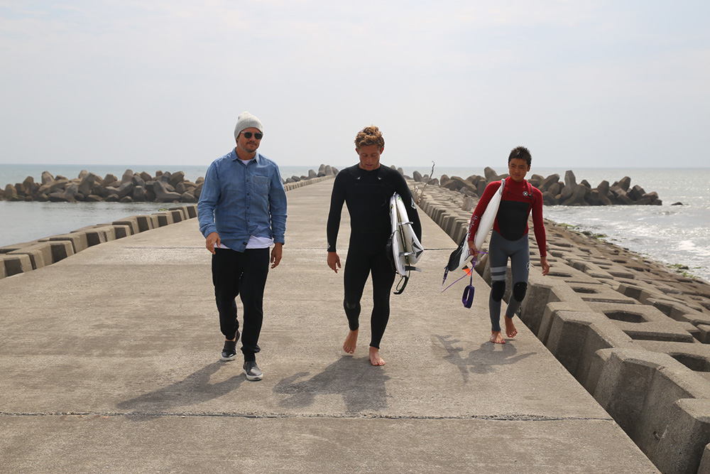 Brad Gerlach, Parker Coffin, Taro Watanabe