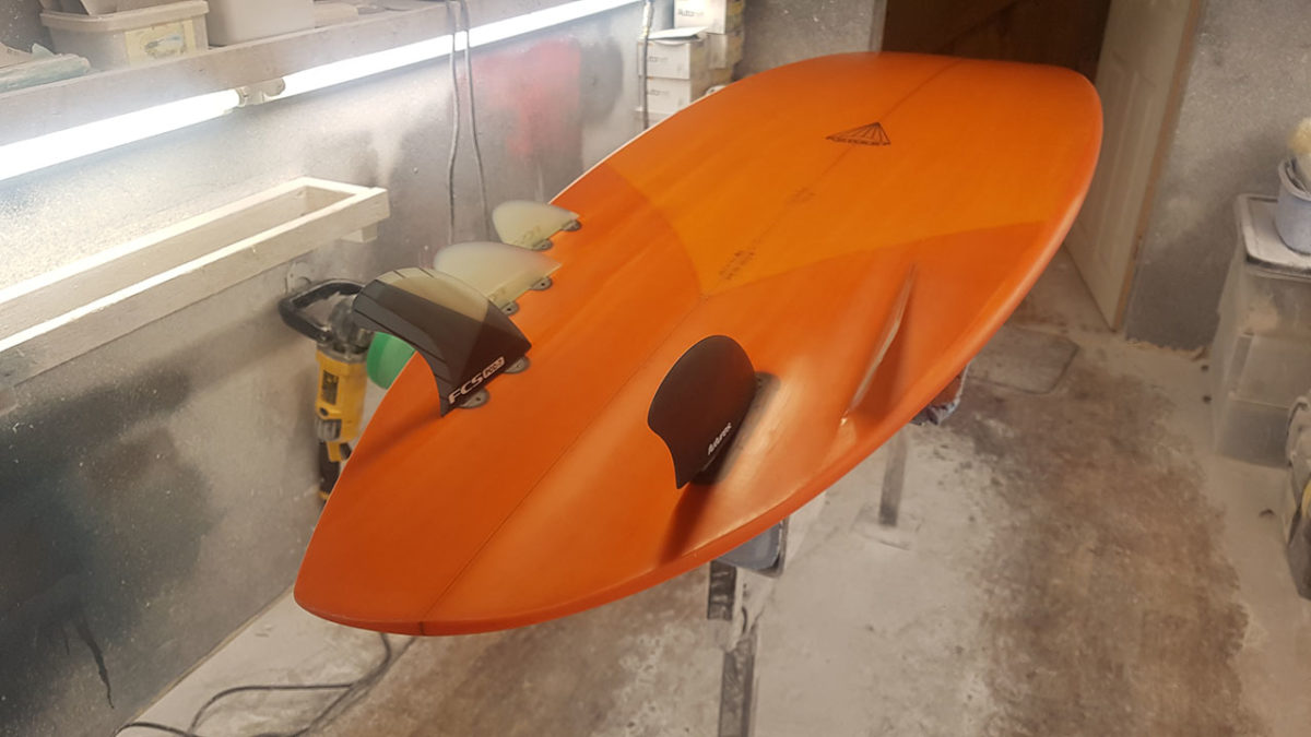 asymmetric surfboard