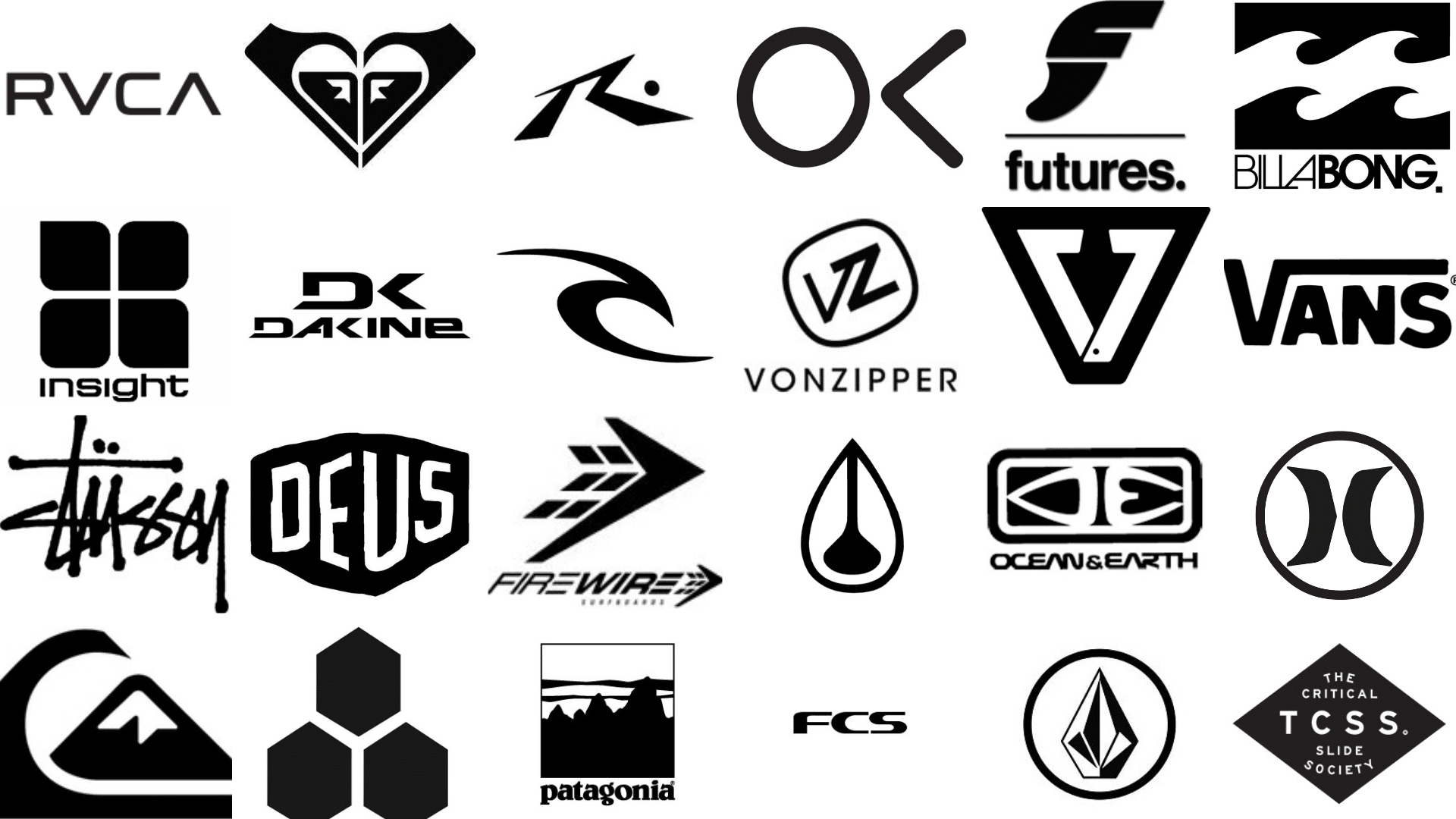 The brands covered in this guide