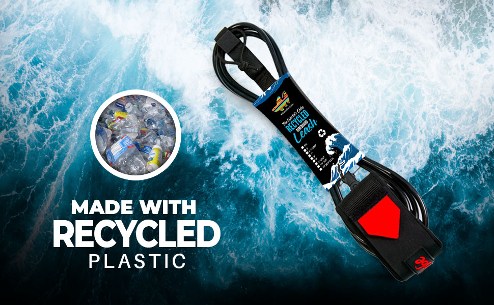 Eco surfboard leash wave tribe