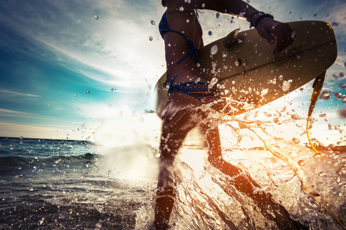 Surfer girl