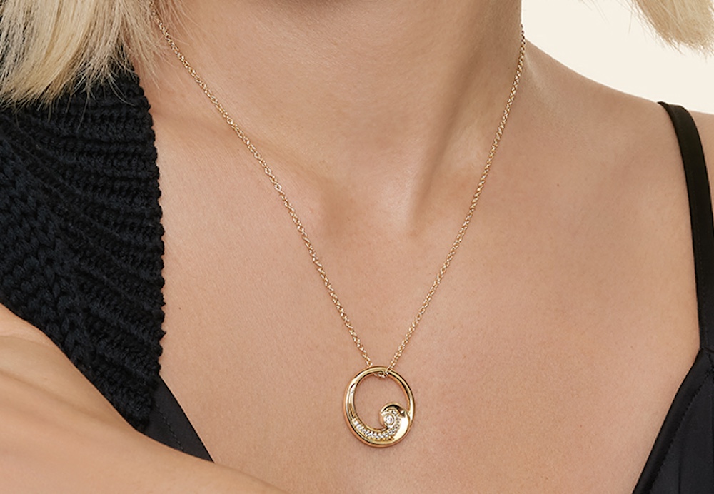 Wave necklace