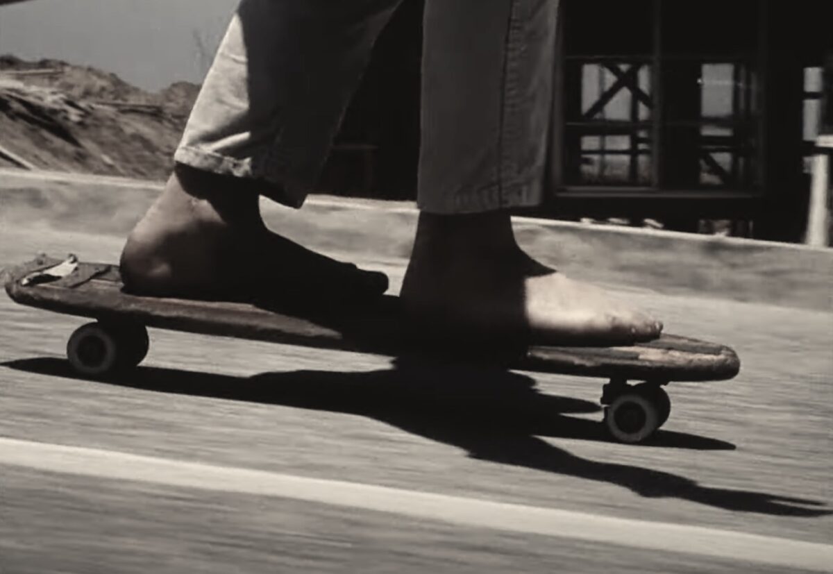 Skateboarding 1950