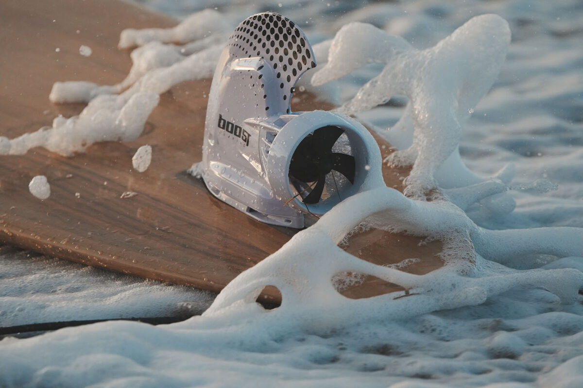 Boost Fin surfing 3