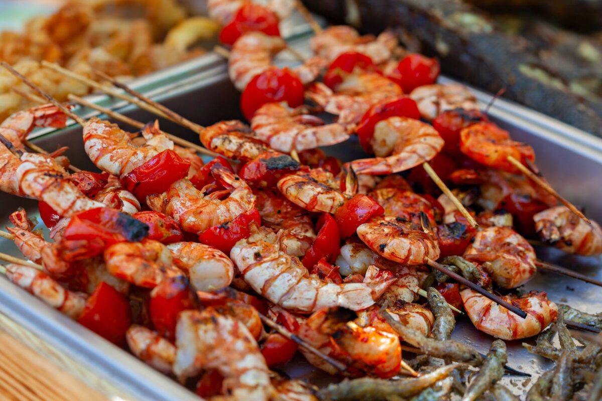 Barbecued Prawns from Snapper Rocks