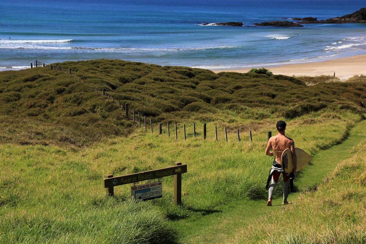 New Zealand Surfing Great Barrier Island