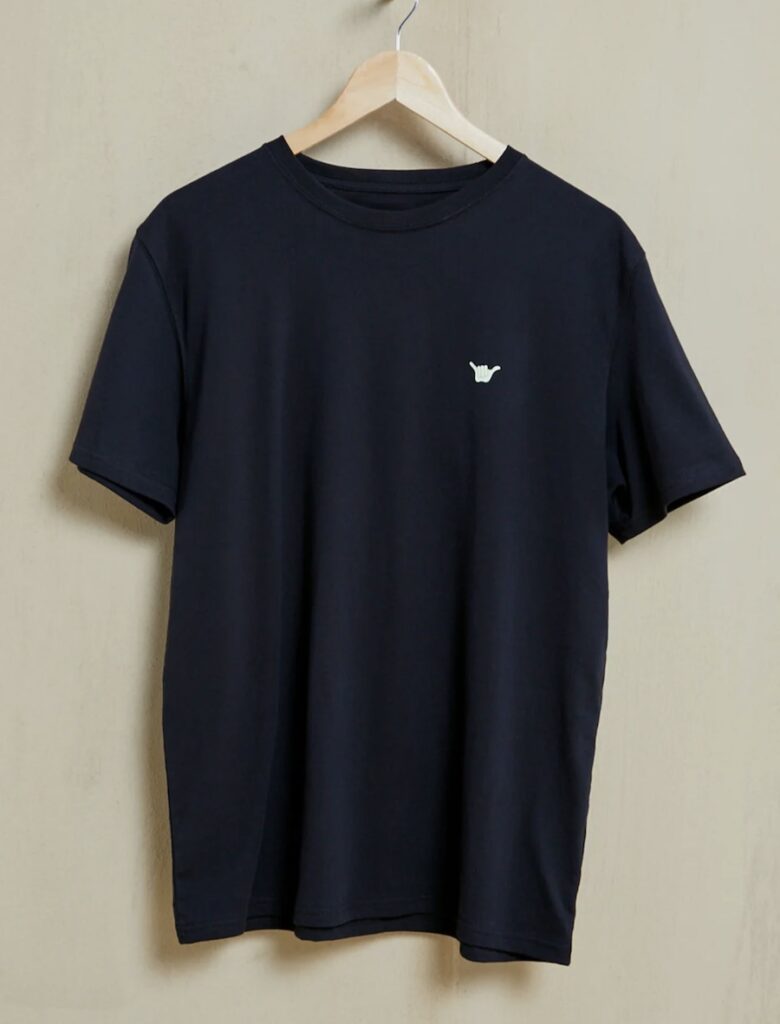 Hang Loose Square Organic Pima Tee Image