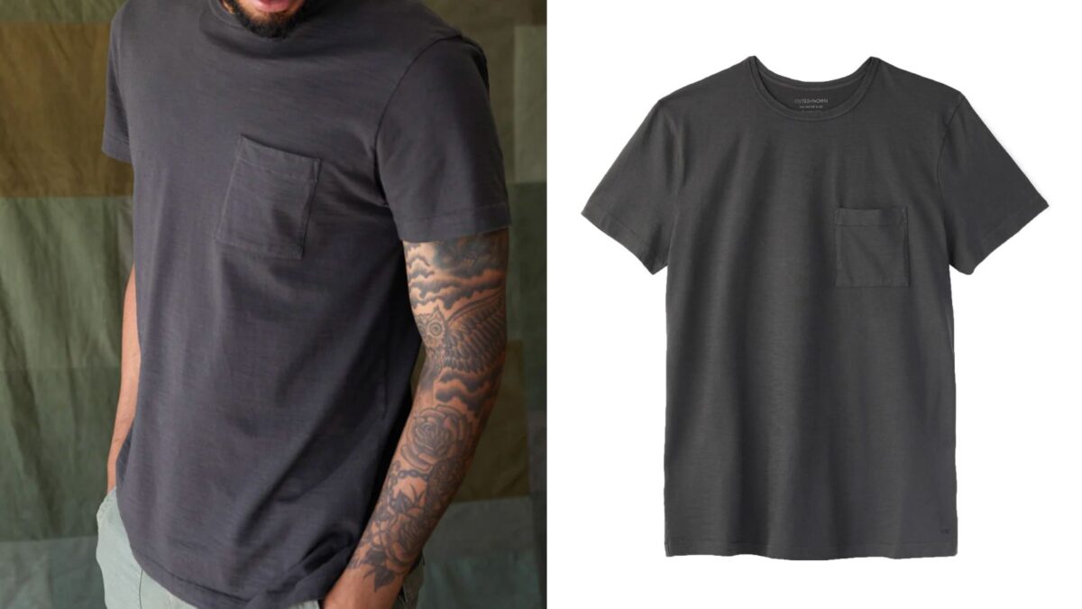 Outerknown Saltwater Slub Pocket Tee