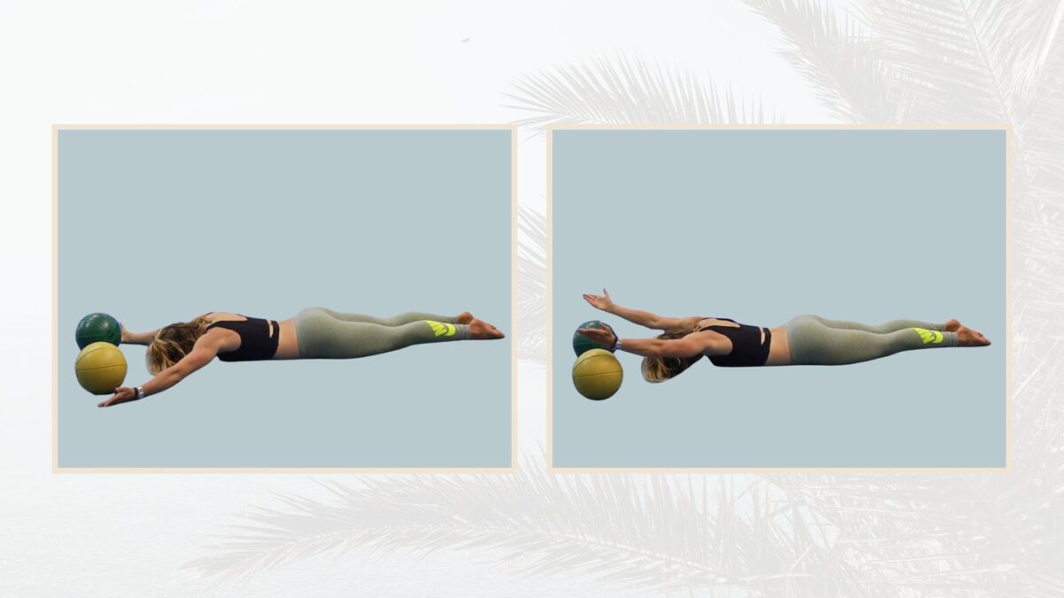 Prone Overhead Shoulder Hovers for Surfers