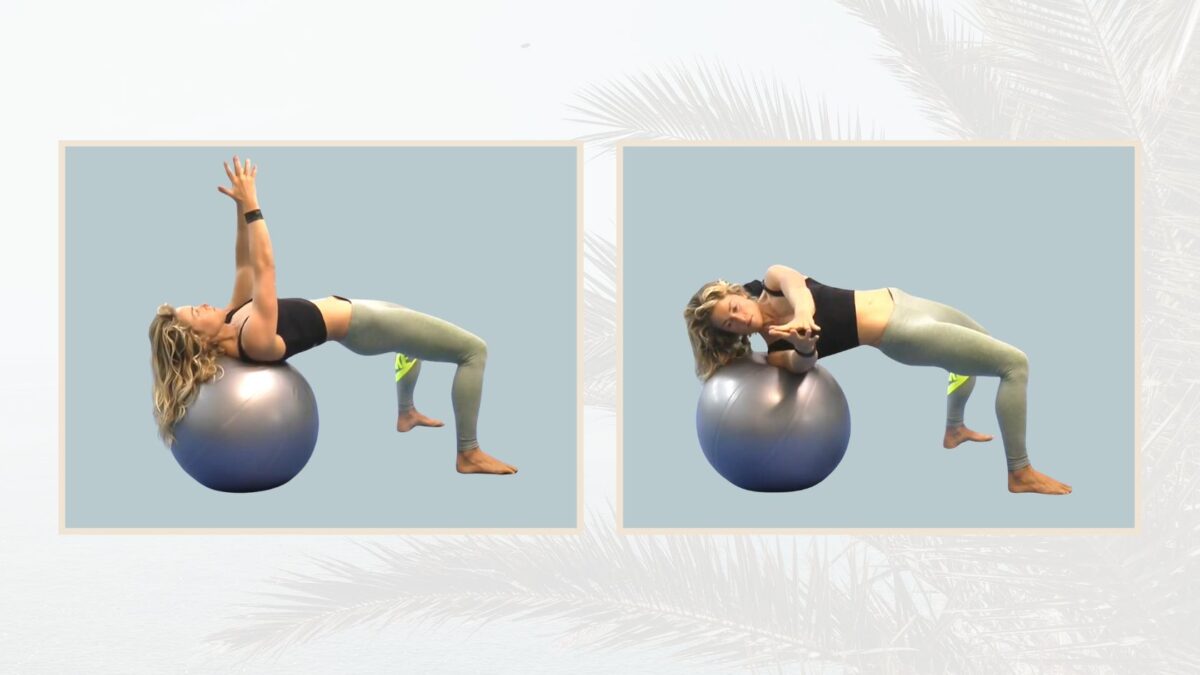 Russian Twist for rotational and anti rotational strength