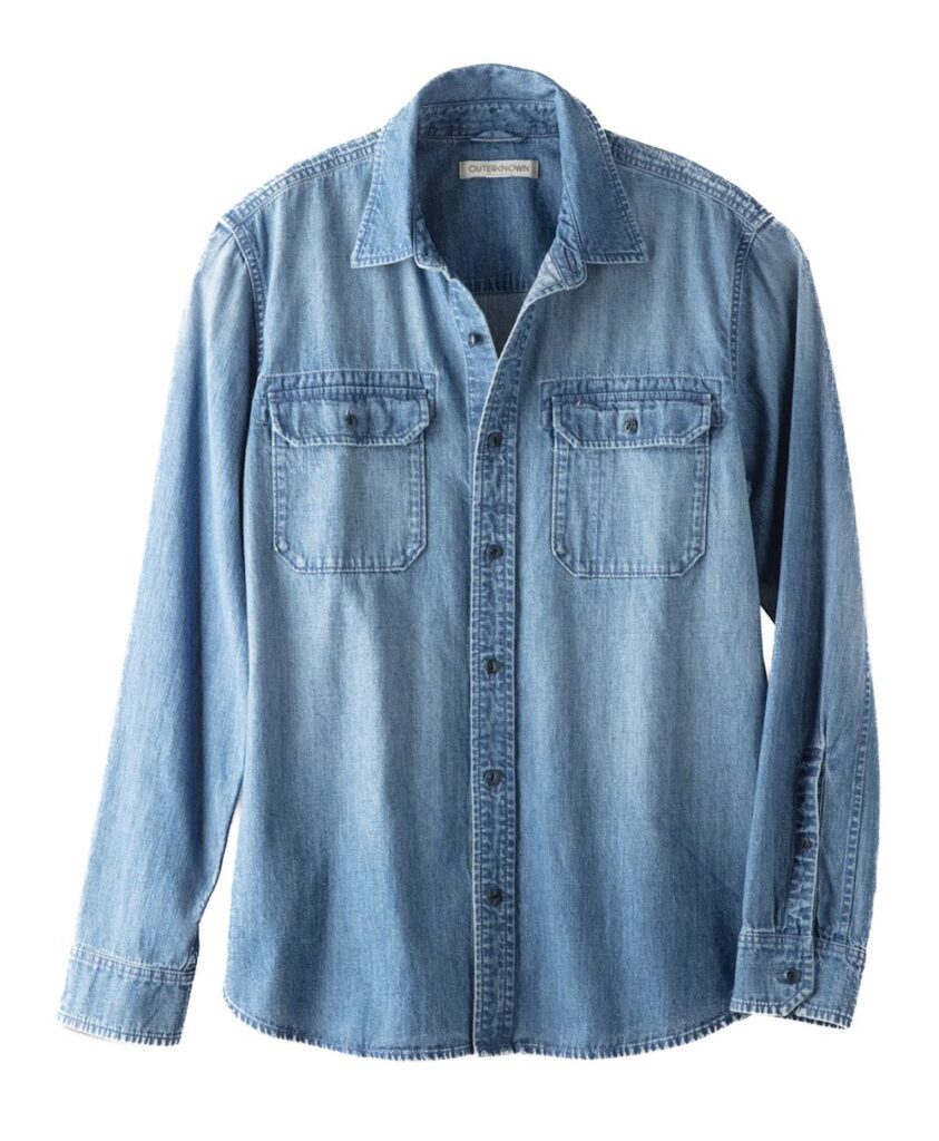 Outerknown Denim Utilitarian Shirt 1